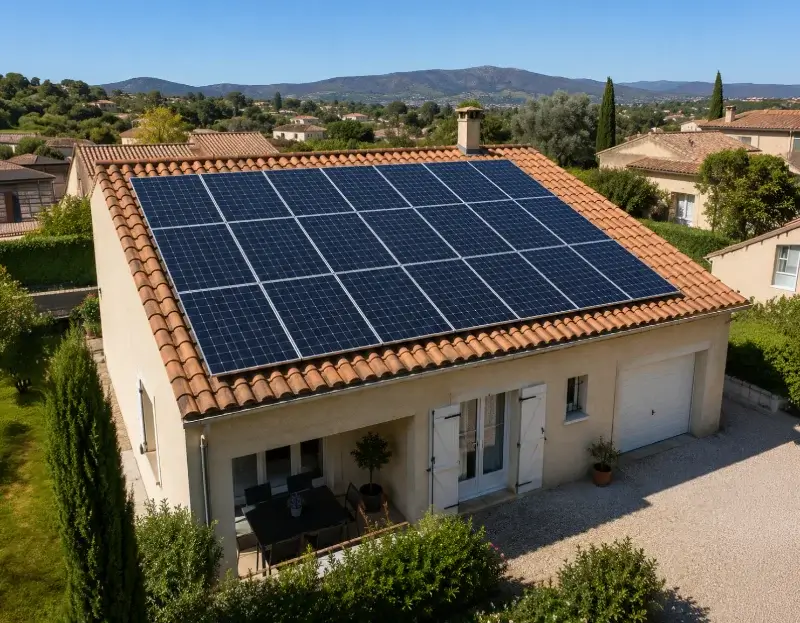 Prime à l'autoconsommation panneaux solaires Monieux — aide financière de l'État